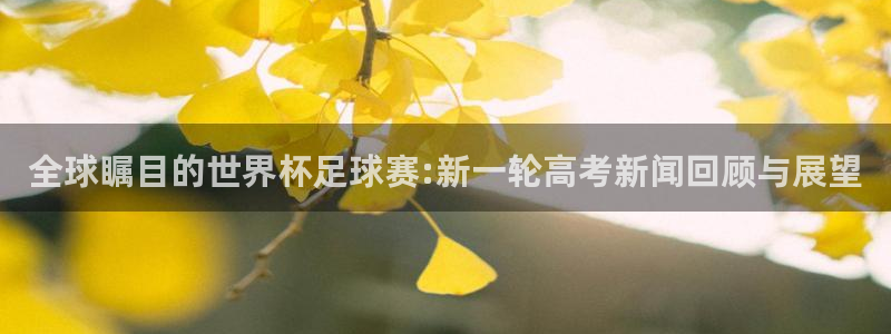 今天所有足球赛程表：全球瞩目的世界杯足球赛:新一轮高考新闻回顾与展望